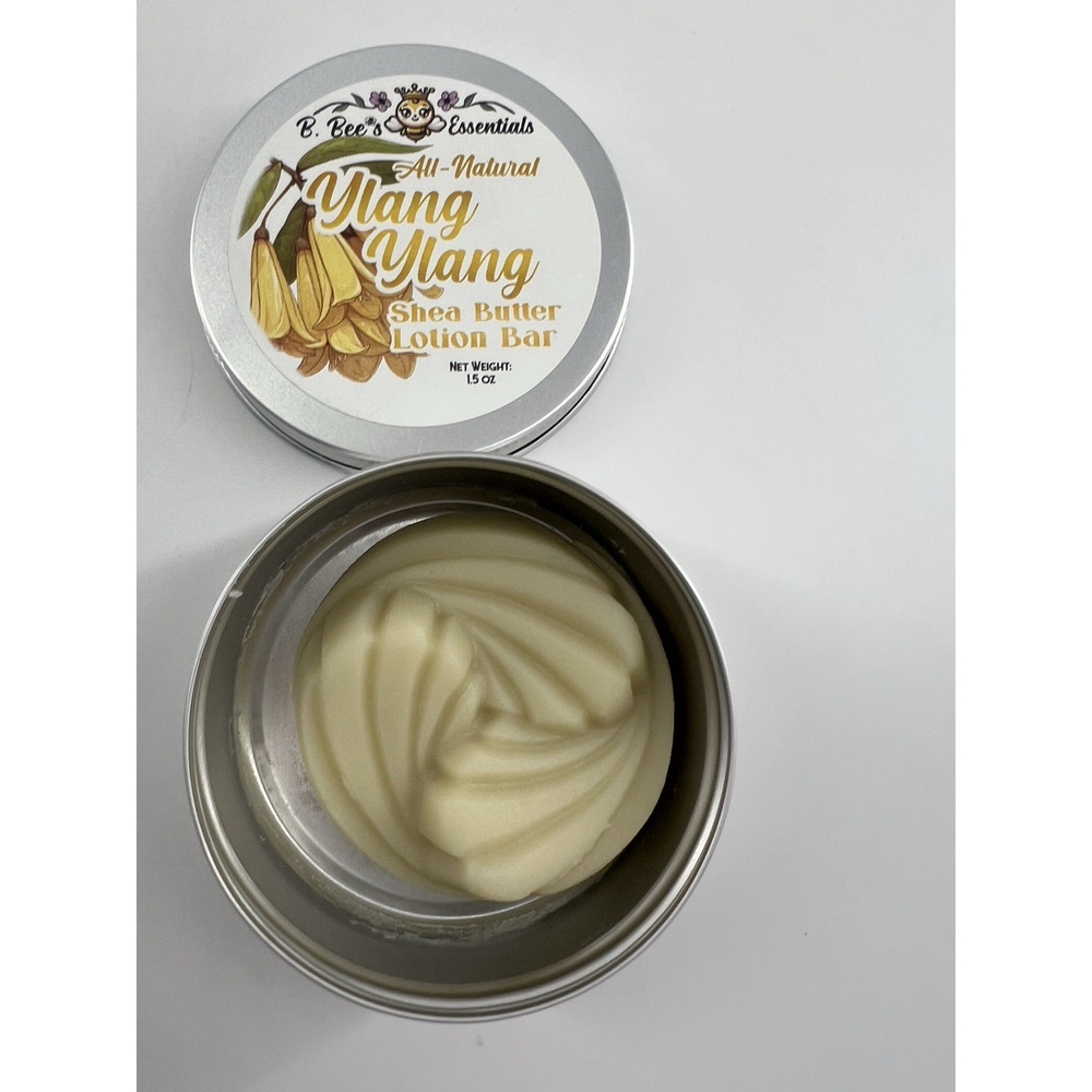 Ylang Ylang Shea Butter Lotion Bar B Bees Essentials Homeopathic Aromatherapy